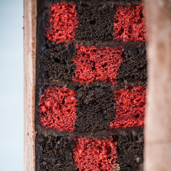 Buffalo Plaid Cake