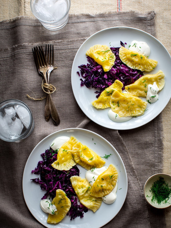 Cheddar and Potato Pierogi
