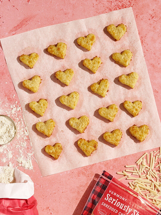 Heart Cheddar Crackers