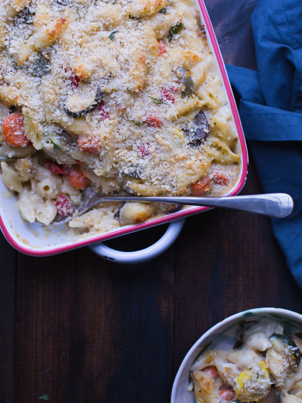 Roasted Veggie Mac and Cheese