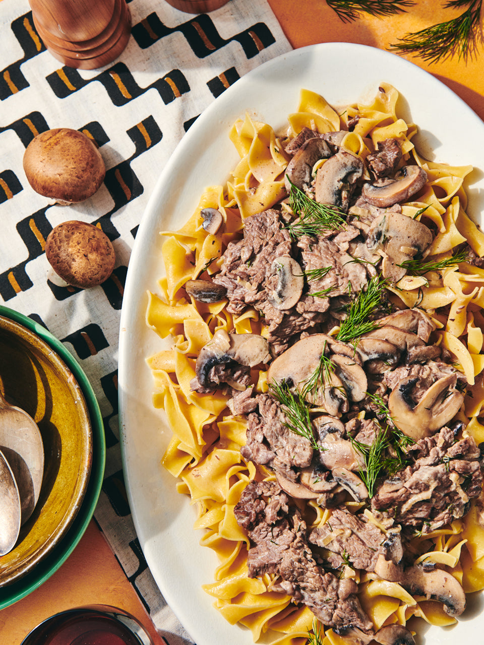 Beef Stroganoff Recipe with Yogurt Sauce