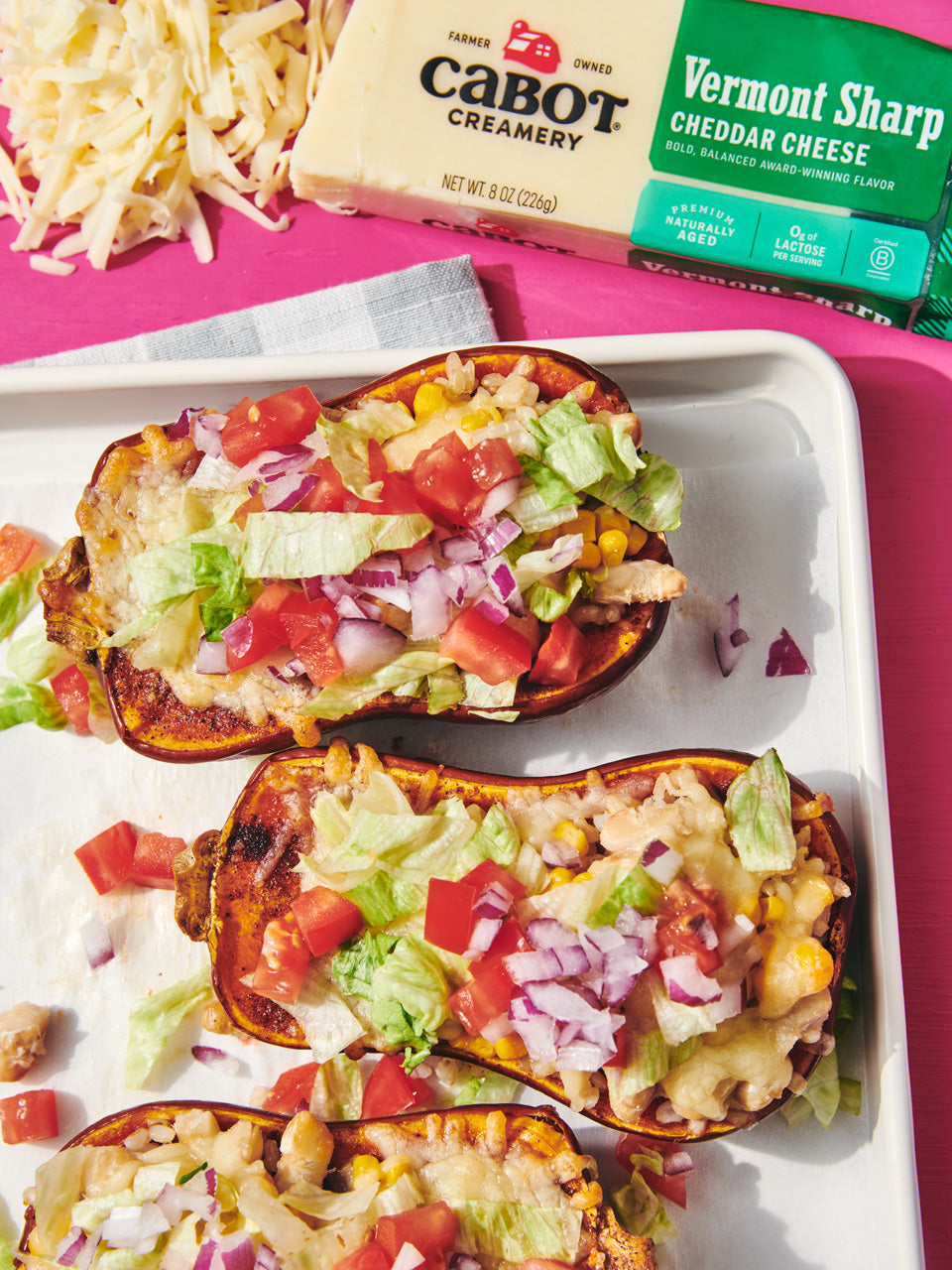 Roasted Honeynut Squash Taco Bowls