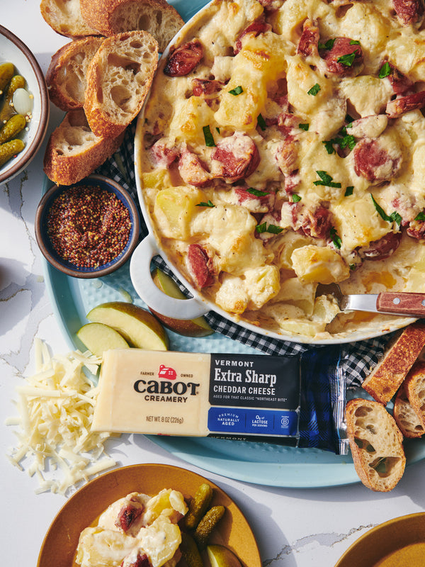 Cheesy Potato Sausage Casserole