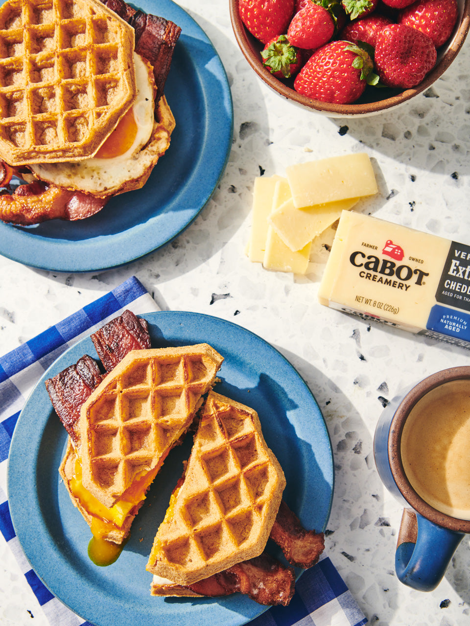 Waffle Breakfast Sandwiches