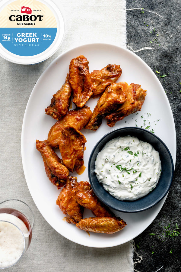 Easy Air Fryer Hot Wings and Dip Recipe