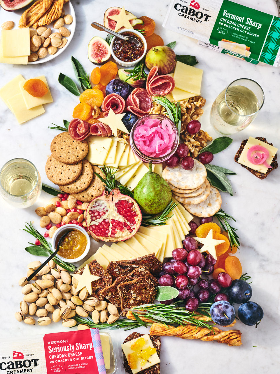 Festive Feast Charcuterie Board