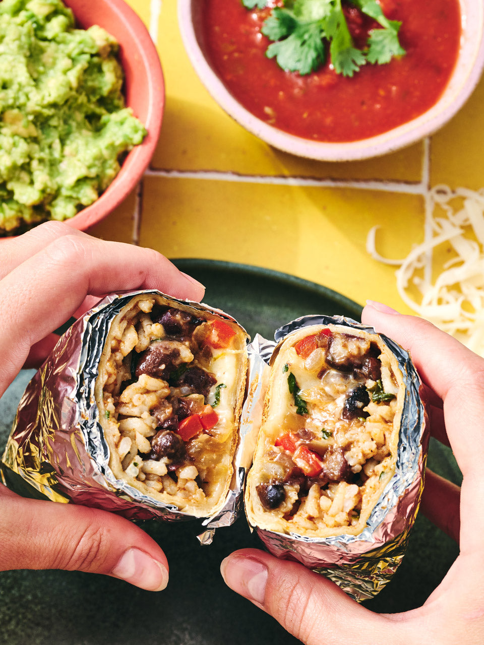 Frozen Bean & Cheese Burritos