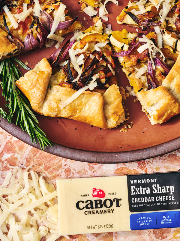 Delicata & Cheddar Galette