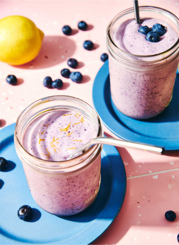 Breakfast Blueberry Lemon Smoothie