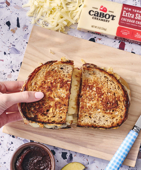 Farm Girl’s Fave Grilled Cheese and Apple Sandwich