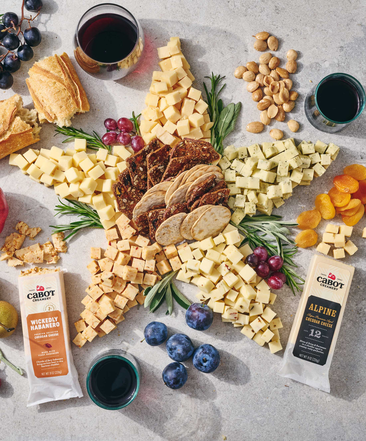 Holiday Cheddar Star