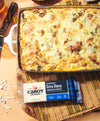 Spinach, Artichoke & Sausage Egg Strata Casserole