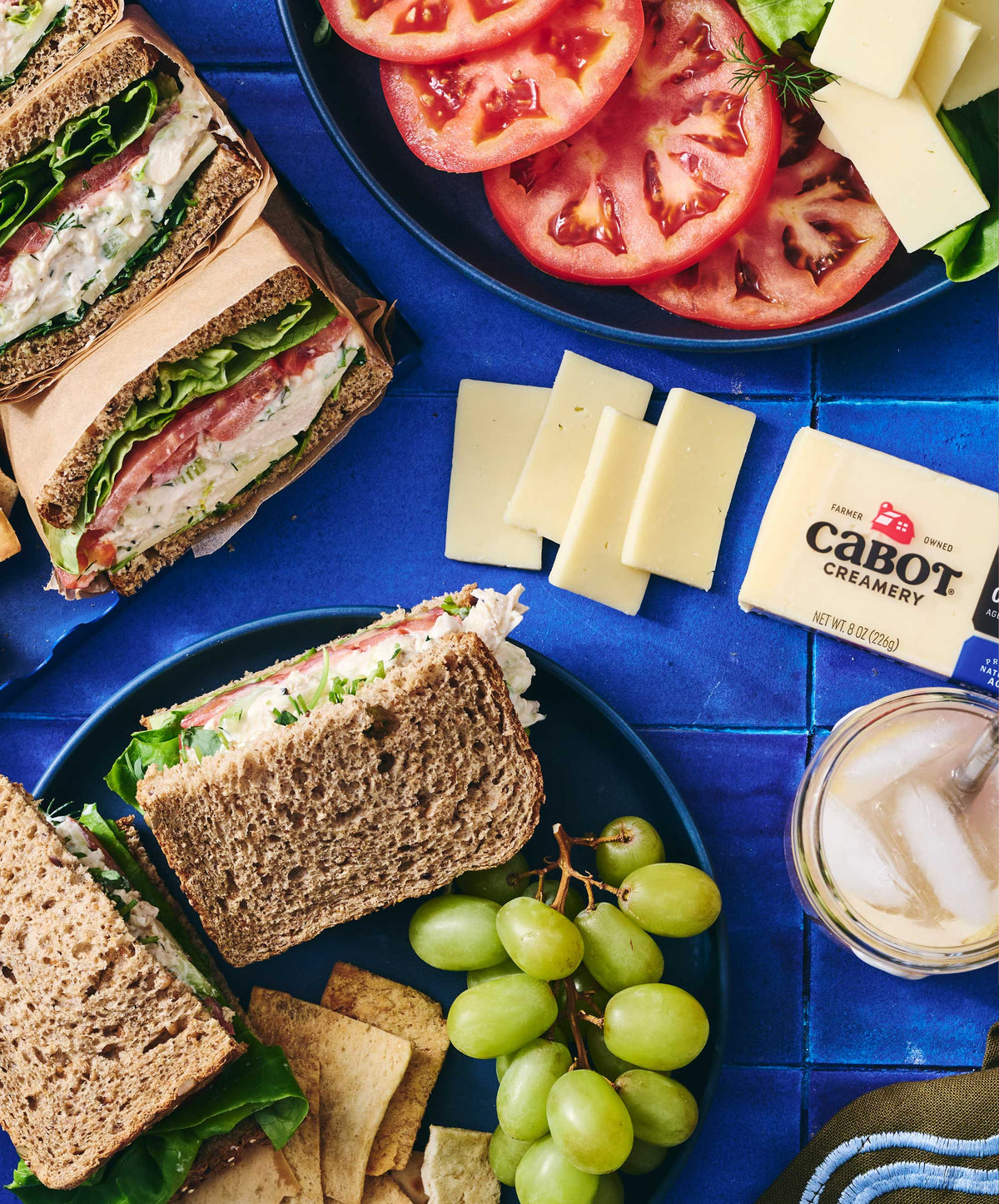 Tzatziki Chicken Salad Sandwiches