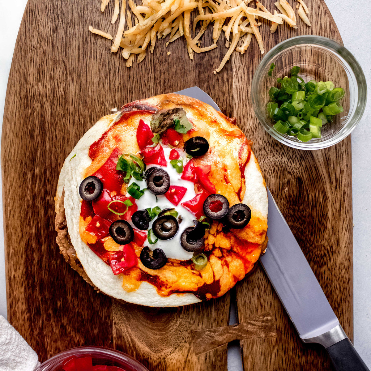 Air Fryer Mexican Pizza