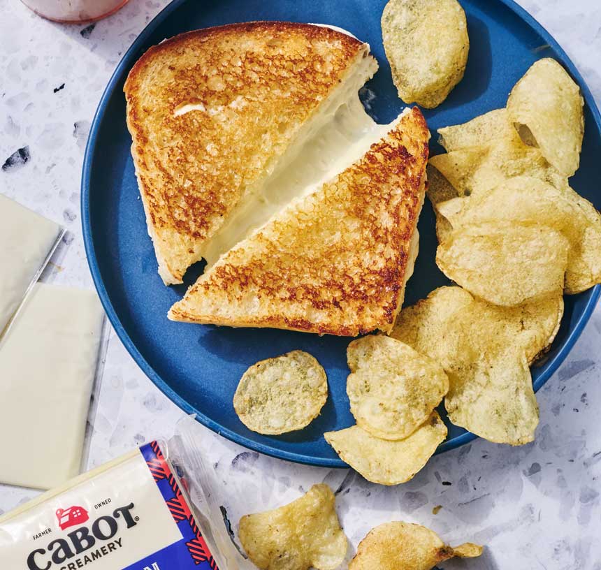 All-American Grilled Cheese Sandwich