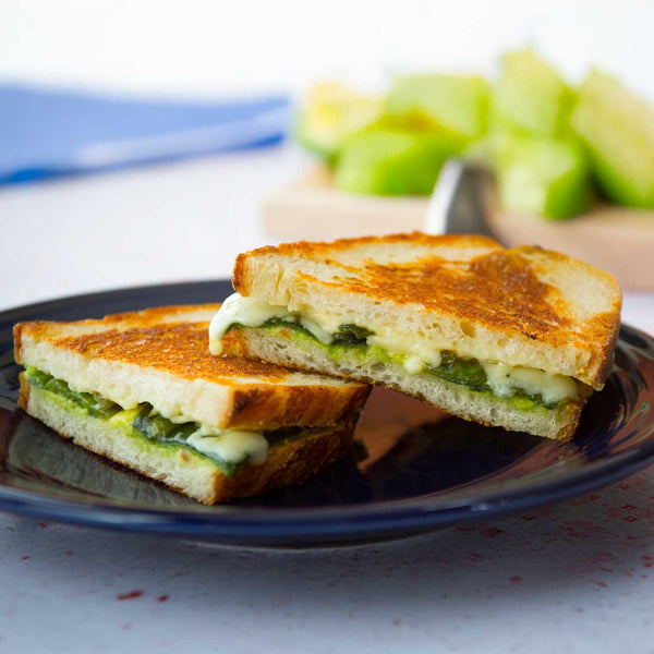 Poblano Grilled Cheese Sandwiches