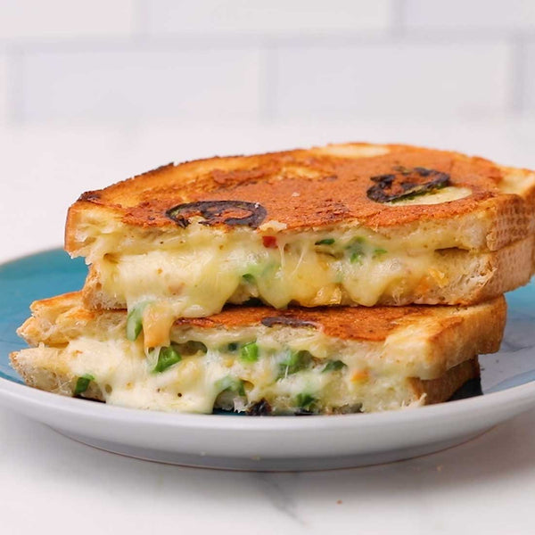 Ultimate Spicy Grilled Cheese