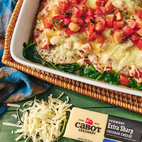 Baked Chicken Florentine