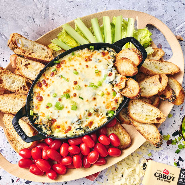 Spinach Artichoke Cheddar Dip