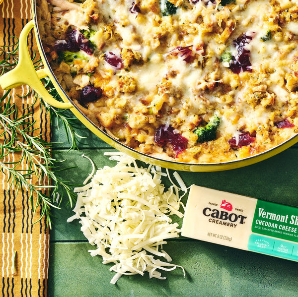 Cheesy Rice Thanksgiving Bake