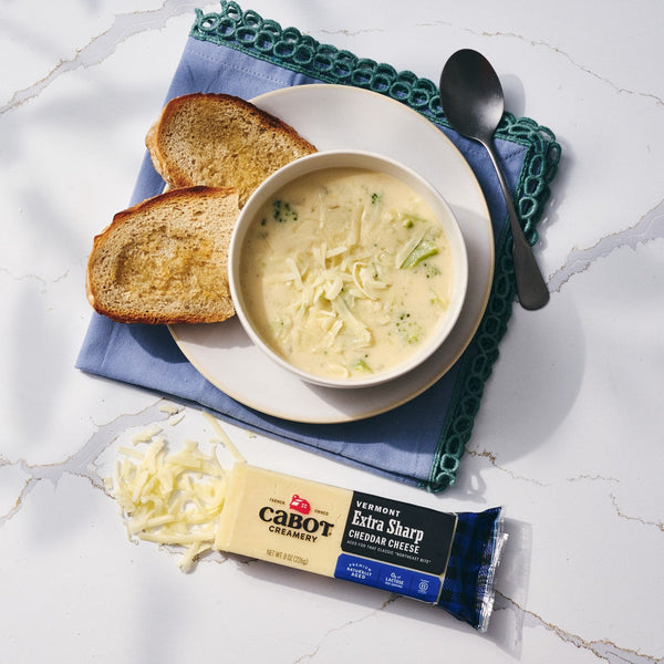 Slow Cooker Broccoli-Cheddar Soup