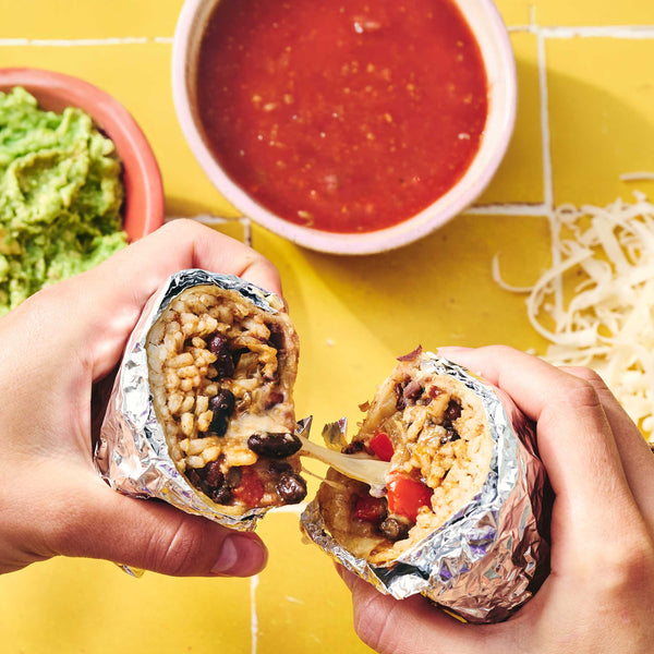 Frozen Bean & Cheese Burritos