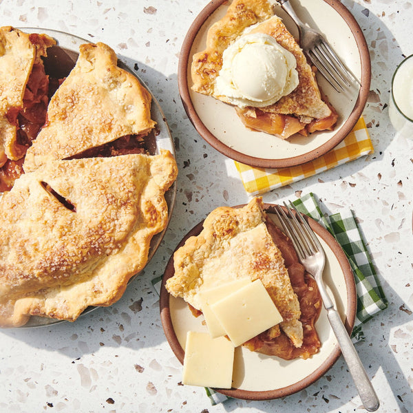 Apple Pie with Cheddar Cheese Crust