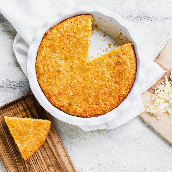 Cheddar Sourdough Discard Cornbread Recipe