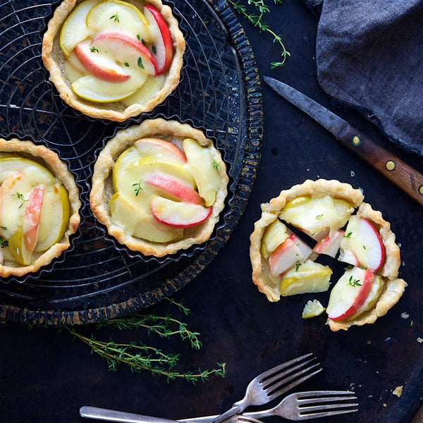 Mini Apple Tarts with Cabot Cracker Cuts
