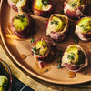 Figs with Cheddar & Prosciutto