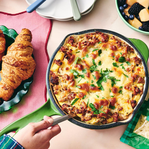 Cheesy Breakfast Sausage Casserole