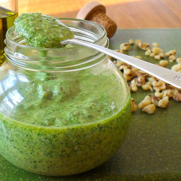 Cheddar Walnut Pesto