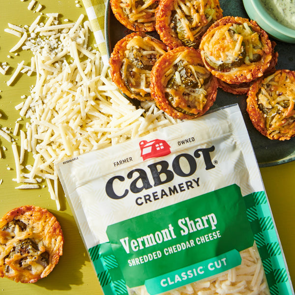 Crispy Cheese Pickle Chips