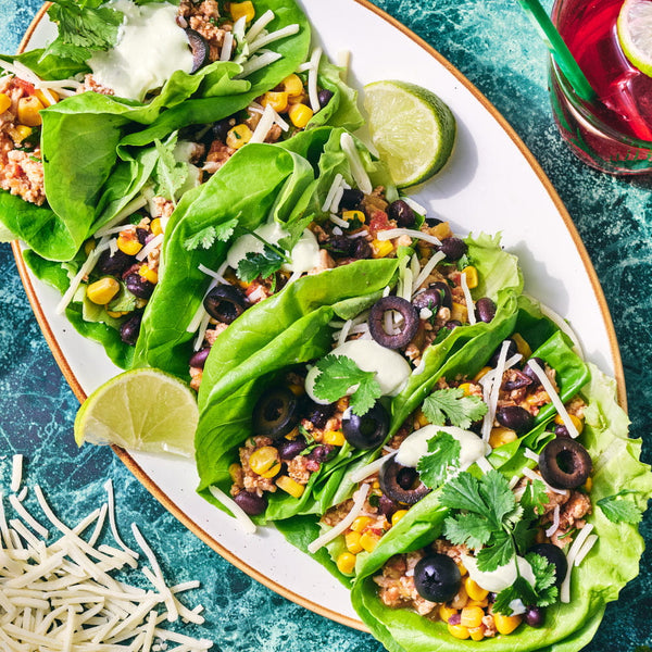 Turkey Lettuce Wrap Tacos