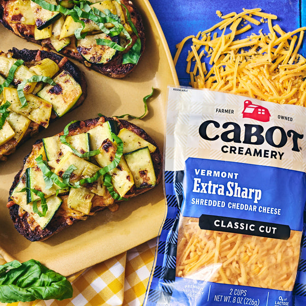 Grilled Zucchini Toasts