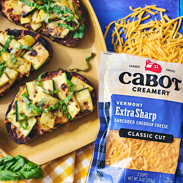 Grilled Zucchini Toasts