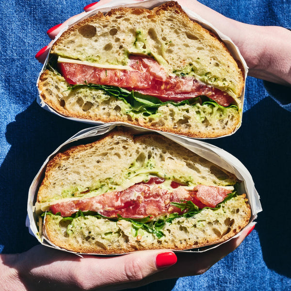 Tomato and Cheddar Sandwich