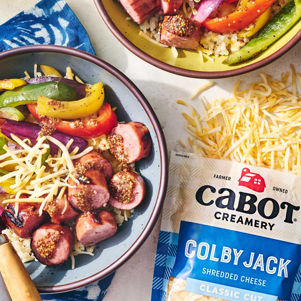 Grilled Kielbasa Veggie Bowls