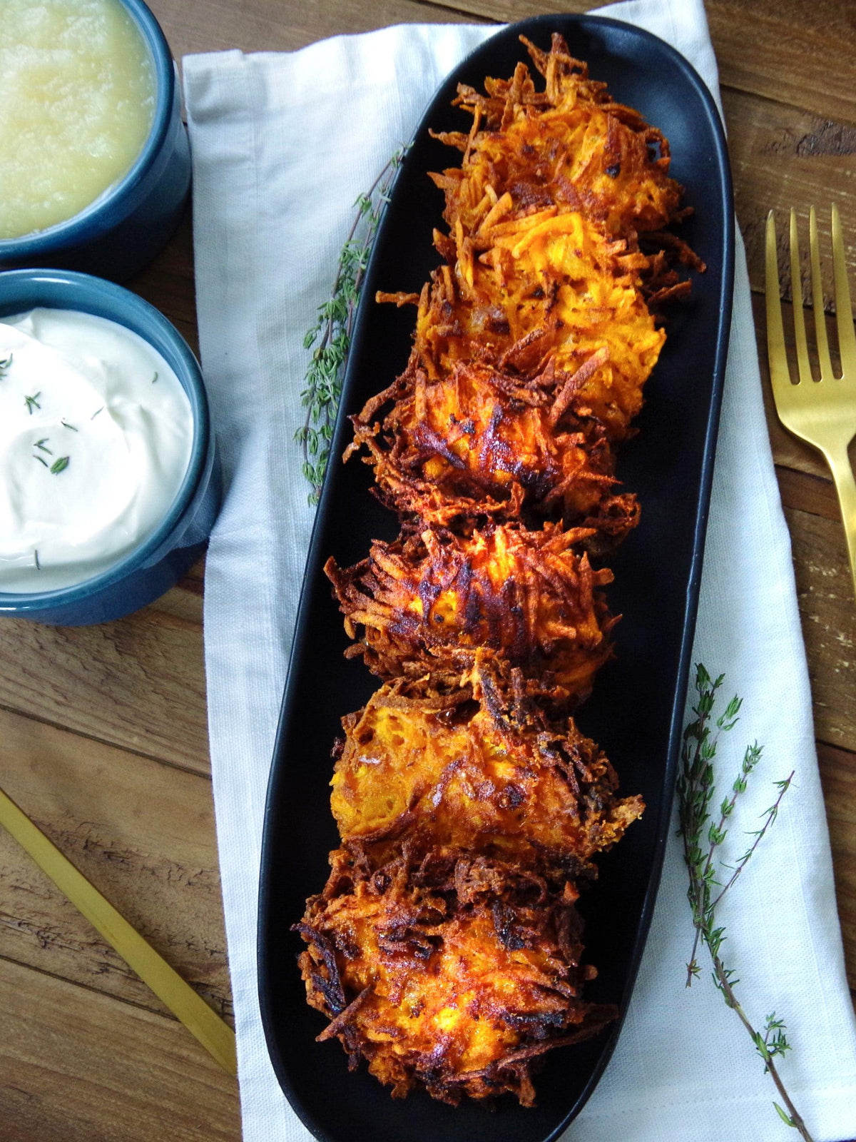 Sweet Potato Latkes