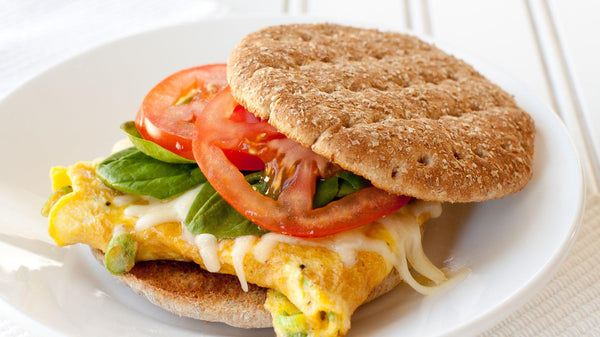 Egg and Cheddar Breakfast Sandwich