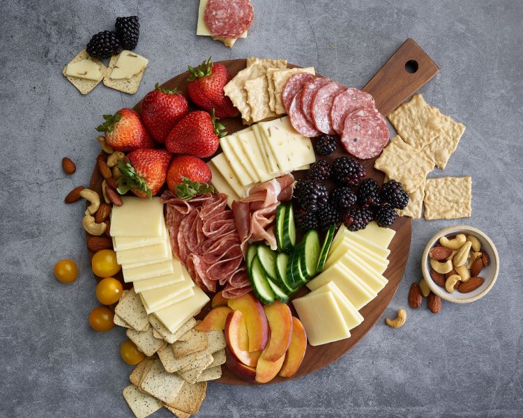 Keto-Friendly Cheese Board