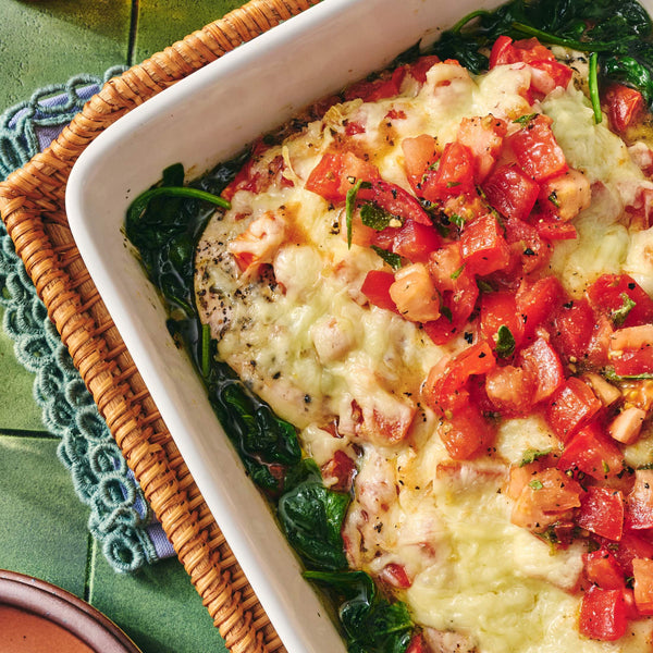 Baked Chicken Florentine