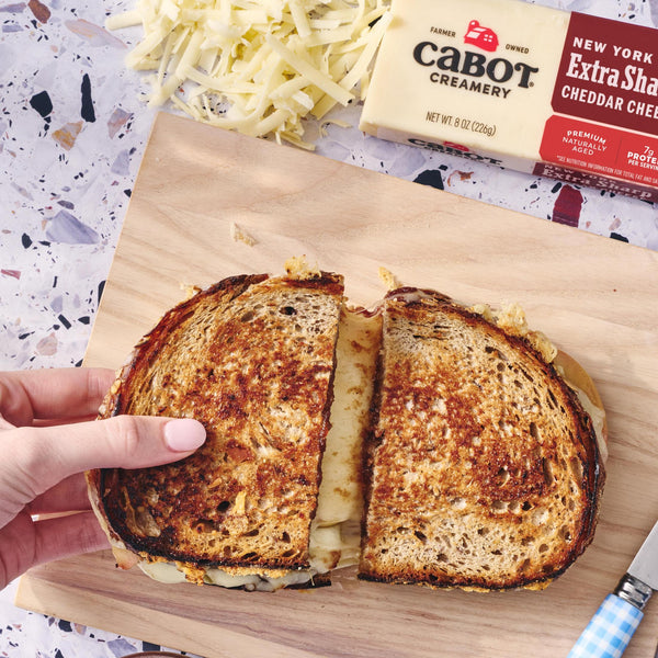 Farm Girl’s Fave Grilled Cheese and Apple Sandwich