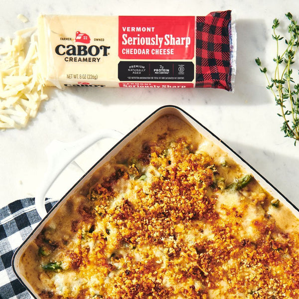 Cheddar Green Bean Casserole