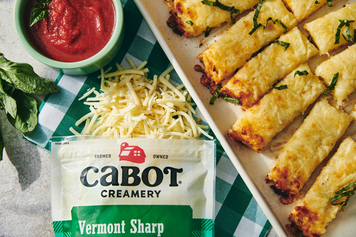 Cheesy Cauliflower Breadsticks