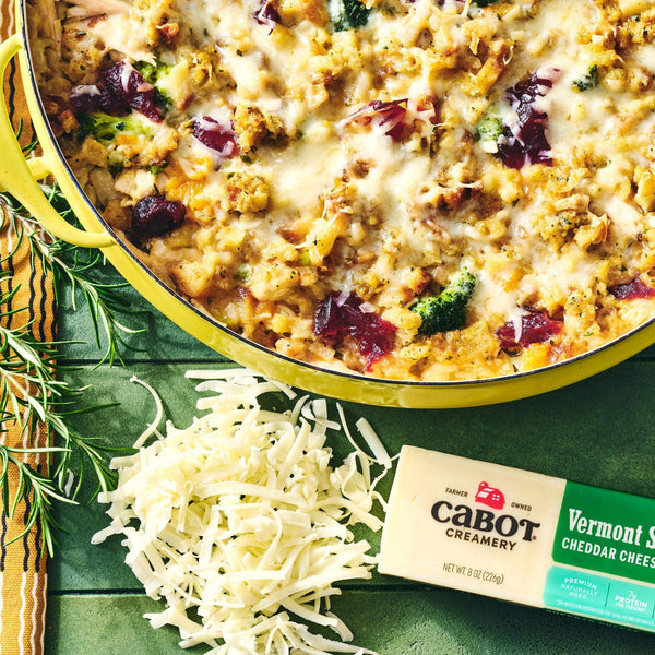 Cheesy Rice Thanksgiving Bake