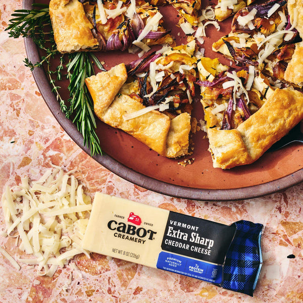 Delicata & Cheddar Galette