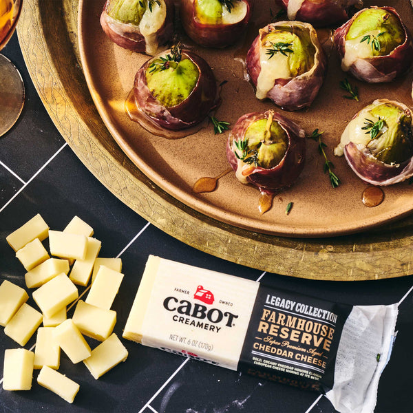 Figs with Cheddar & Prosciutto