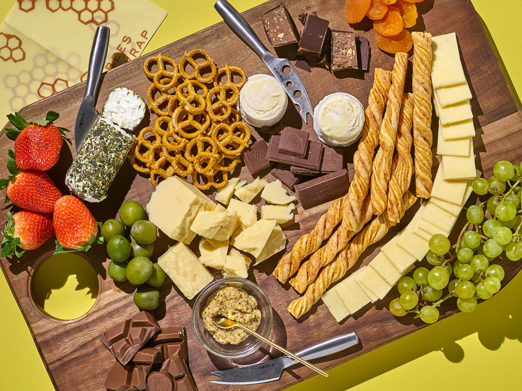 Sweet and Savory Cheese Board