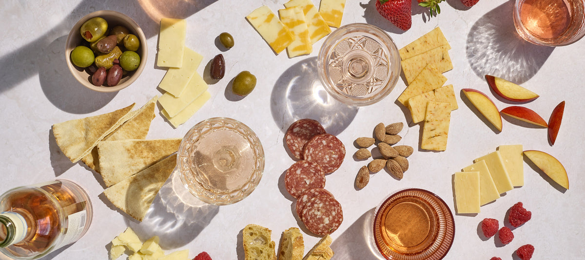 Rosé & Cabot Cheese Pairings